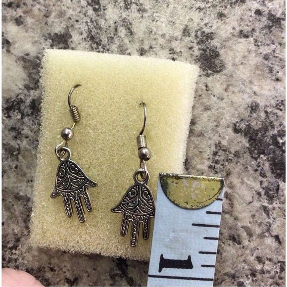 NEW Vintage Bohemian Boho Silver Earring Pierced Dangle 🍂🌸 - Picture 1 of 12